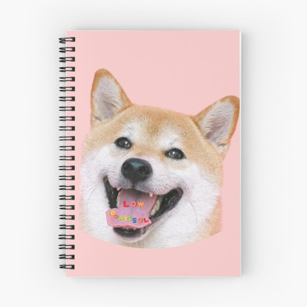Item preview, Low Cortisol Shiba Inu Dog Meme Colorful Design designed and sold by mooncakekaro.