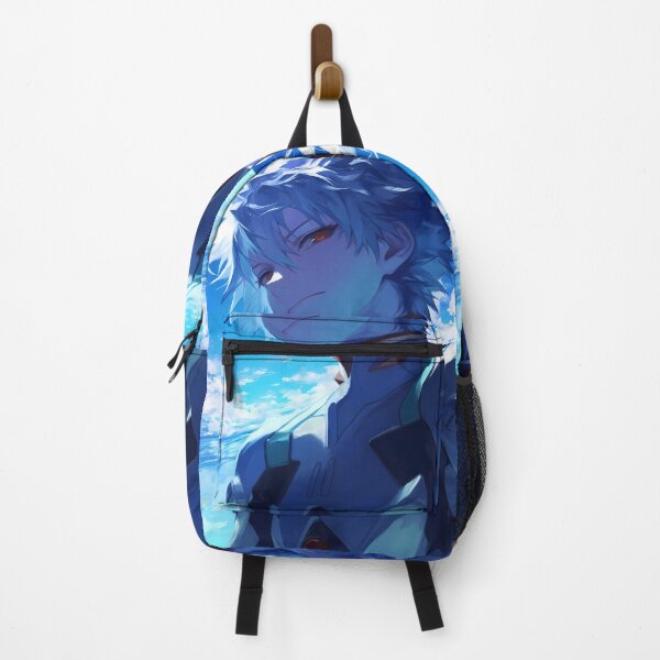 Item preview, Kaworu Nagisa Neon Genesis Evangelion Ocean Blue Serenity designed and sold by Spraykart.