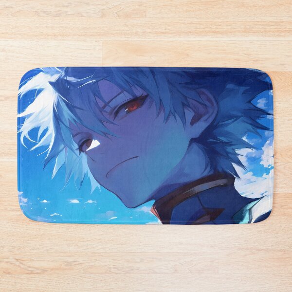 Item preview, Kaworu Nagisa Neon Genesis Evangelion Ocean Blue Serenity designed and sold by Spraykart.