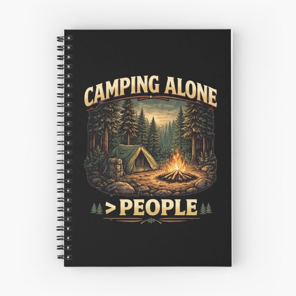 Item preview, Camping Alone Better Than People Funny Introvert Camping Design designed and sold by Tropivaro.