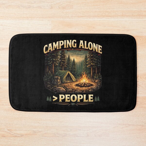 Item preview, Camping Alone Better Than People Funny Introvert Camping Design designed and sold by Tropivaro.