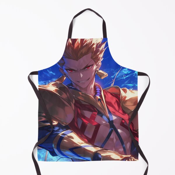 Item preview, Gilgamesh Fate Stay Night Golden Armor King With Smug Grin designed and sold by Spraykart.