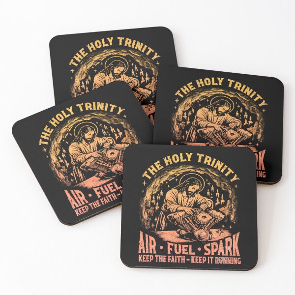 Item preview, Holy Trinity Air Fuel Spark Keep The Faith Keep It Running designed and sold by Ortigzitoun.