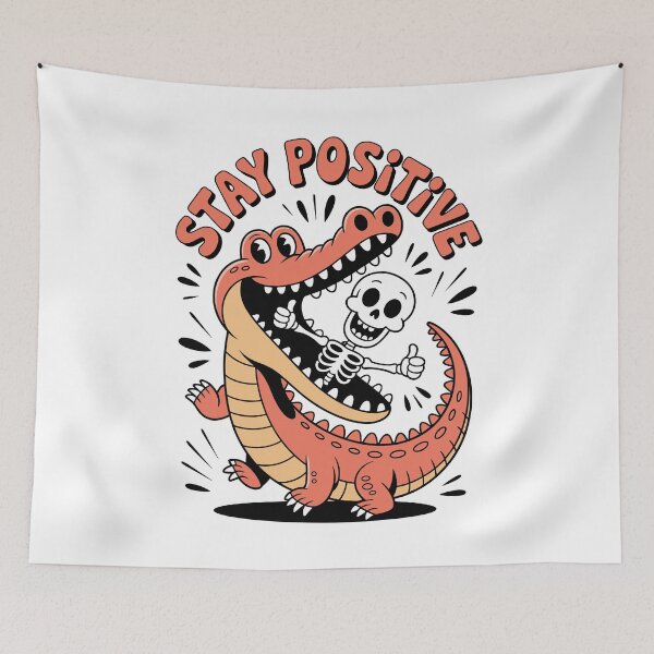 Item preview, St7cker Universe Stay Positive designed and sold by St7ckerUniverse.