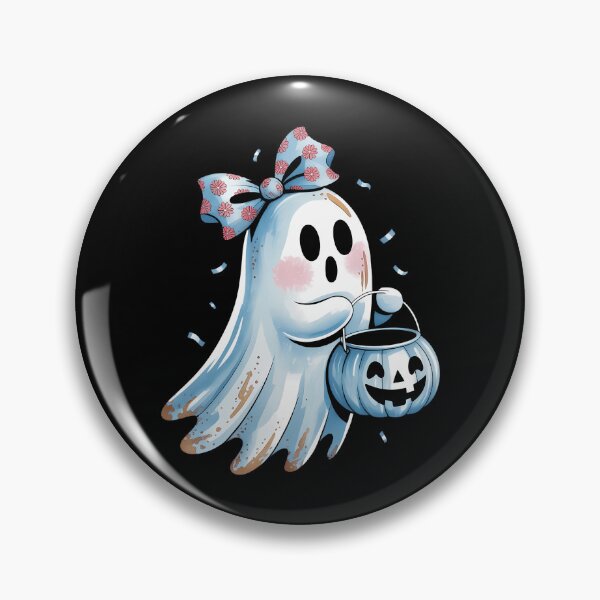 Item preview, Halloween Blue Denim Ghost Spooky Ghost Ghost Coquette designed and sold by VENOM0RIOT.