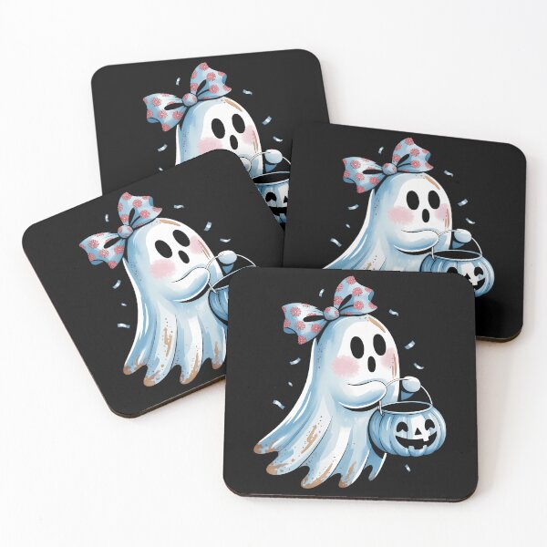 Item preview, Halloween Blue Denim Ghost Spooky Ghost Ghost Coquette designed and sold by VENOM0RIOT.