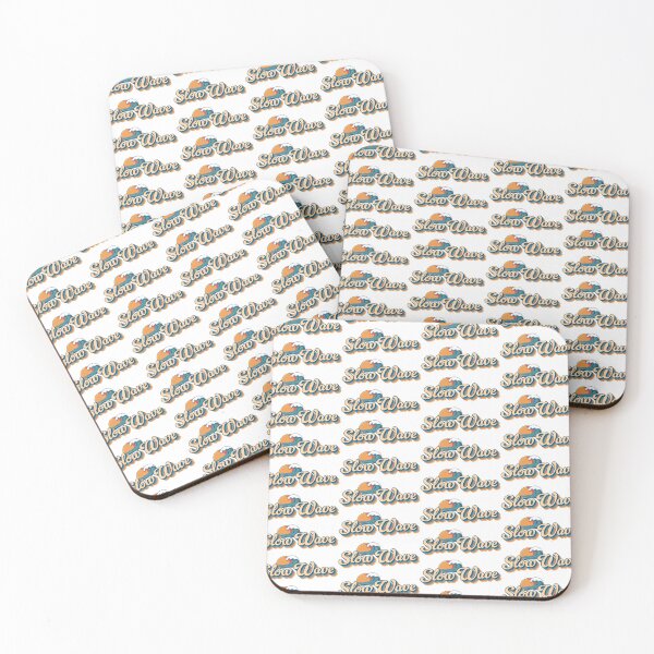 Item preview, Apricot Cream Vintage Coastal Aesthetic – Soft Wave Retro Typography  designed and sold by knag_sunpetal.