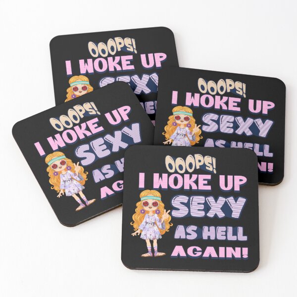 Item preview, I woke up sexy as hell again - blonde hippie designed and sold by TrueFeminine.