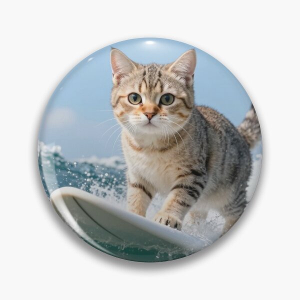 Item preview, Surfer kitty designed and sold by phuket221108.