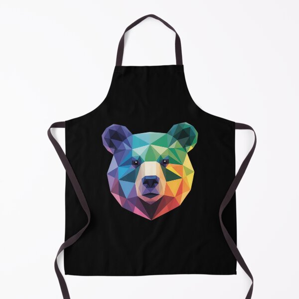 Item preview, Geometric Bear LGBT Rainbow Flag Gay Pride Men Women designed and sold by VENOM0RIOT.