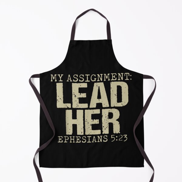 Item preview, My Assignment Lead Her Ephesians 5 23 Christian Husband Bible Verse Quote designed and sold by LakenDraphil.