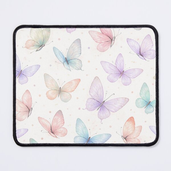 Item preview, Cute Pastel Butterfly Pattern | Dreamy Soft Girl Aesthetic | Seamless Repeat designed and sold by OpenDreamArts.