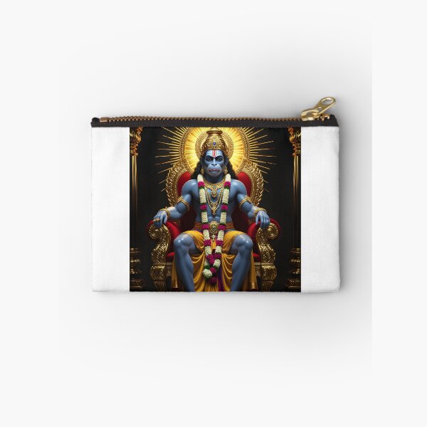 Item preview, Royal Hanuman | Golden Divine Luxury Spiritual Art” designed and sold by SoulGraphixx.