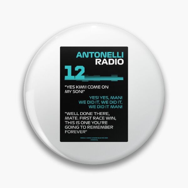 Item preview, We did it! - #KA12 F1 Team Radio designed and sold by Heybratan.