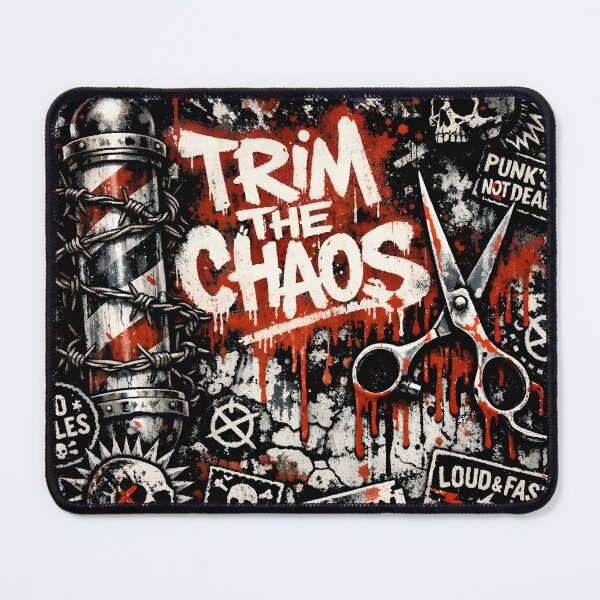 Item preview, Trim the Chaos Grunge Aesthetic Collage Art designed and sold by SplashTastic.