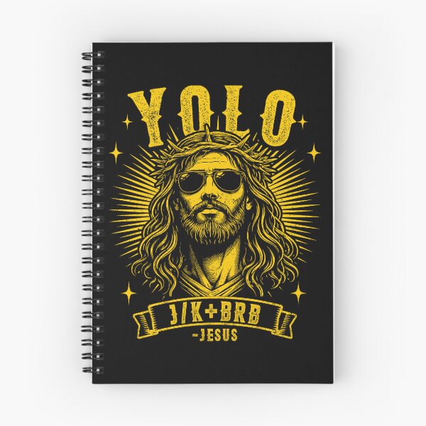 Item preview, YOLO LOL JK BRB Jesus Faith Easter Resurrection Funny Jesus Gear designed and sold by Patchina.