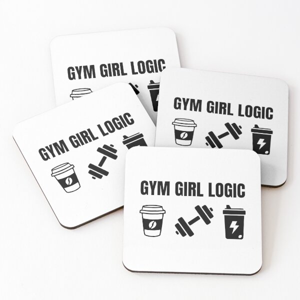 Item preview, Gym Girl Logic | Coffee & Protein Tee – Perfect for Fitness Lovers designed and sold by Artycom.