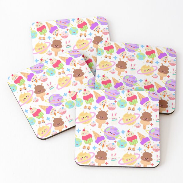 Item preview, Ice Cream Planet Party Seamless  designed and sold by KJackArtwork.