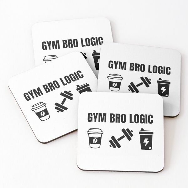Item preview, Gym Bro Logic | Coffee & Protein Tee – Perfect for Fitness Lovers designed and sold by Artycom.