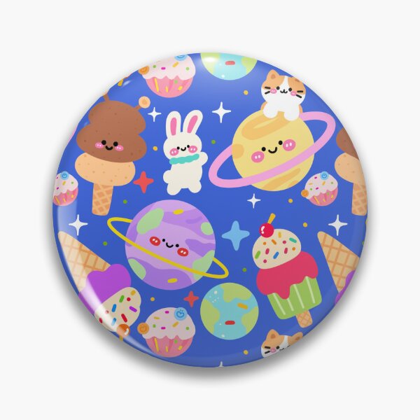 Item preview, Ice Cream Planet Party Seamless  designed and sold by KJackArtwork.