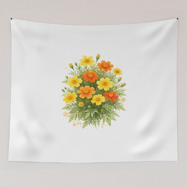 Item preview, Signet Marigold (Tagetes tenuifolia) designed and sold by HOMETOWN86.