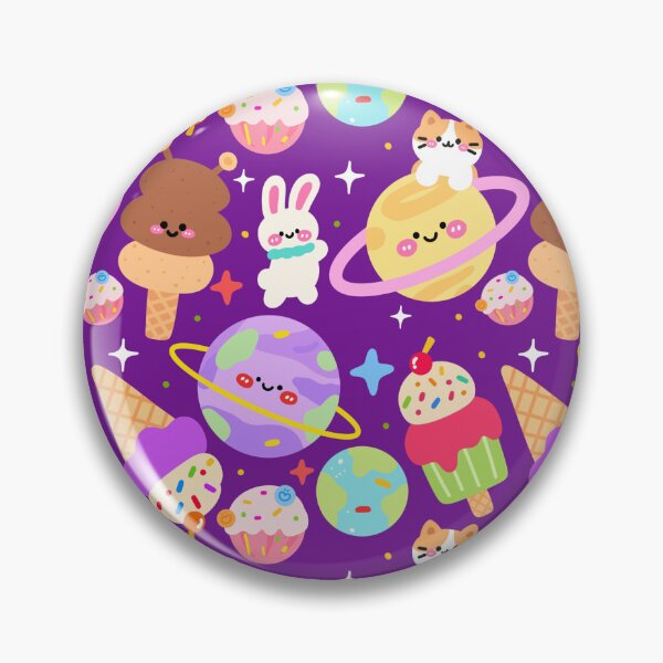 Item preview, Ice Cream Planet Party Seamless  designed and sold by KJackArtwork.