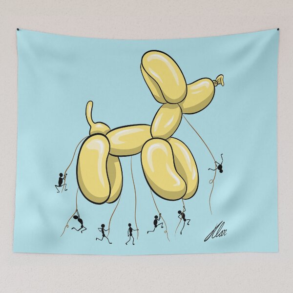 Item preview, Balloon dog parade designed and sold by jclar-art.