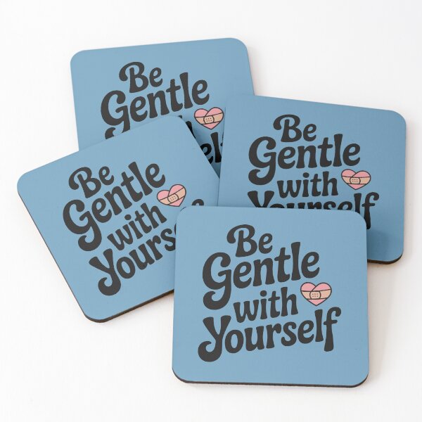 Item preview, Tender Mender Be Gentle With Yourself Mental Health Sticker designed and sold by ُEldalal-Design.