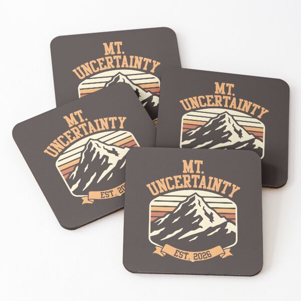 Item preview, Mt Uncertainty Vintage Badge Mountain Climbing designed and sold by SplashTastic.