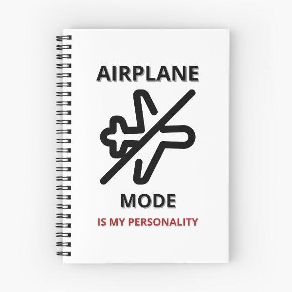Item preview, AIRPLANE MODE IS MY PERSONALITY designed and sold by Lauralub.