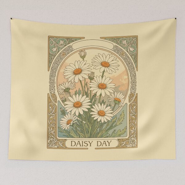 Item preview, Art Nouveau Spring Daisy designed and sold by taiche.