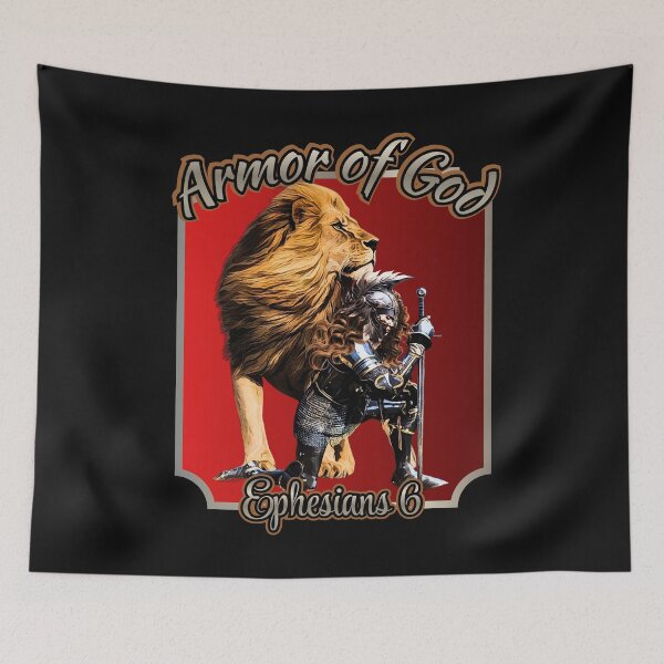 Item preview,   Armor of God (Warrior's Prayer #2) designed and sold by Tripp Art Studio.