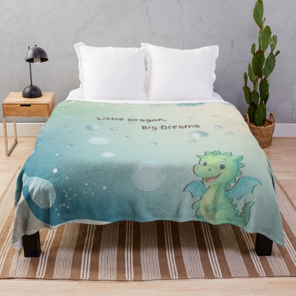 Item preview, Little Dragon, Big Dreams designed and sold by PushPrintsCo.