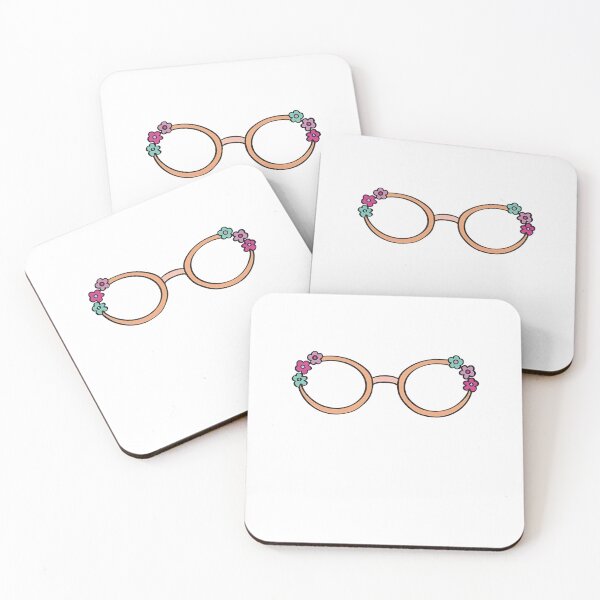 Item preview, Cute Floral Glasses Graphic designed and sold by Lakatosarpad.