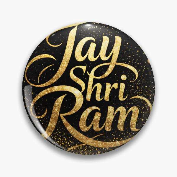 Item preview, Jai Shri Ram Gold Typography | Ram Navami Premium T-Shirt Design” designed and sold by SoulGraphixx.