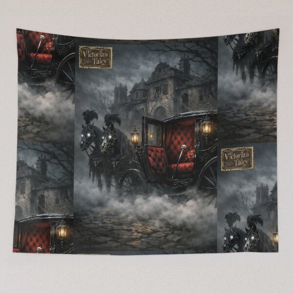 Item preview, The Carriage of the Pale Guest - Gothic Horror designed and sold by bapupa.