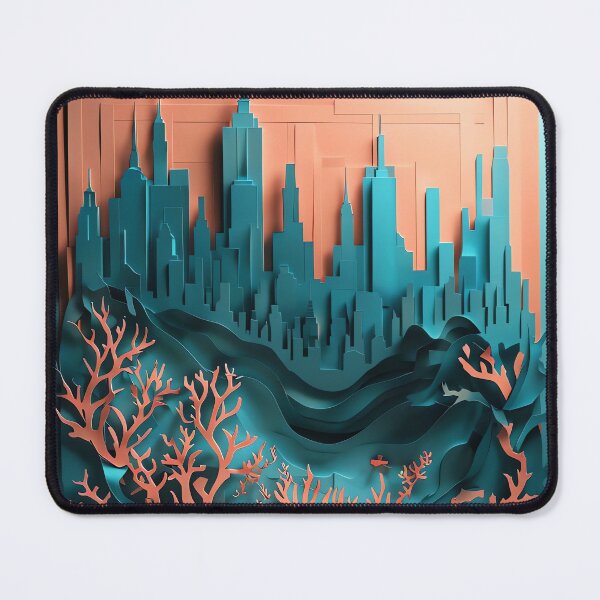 Item preview, Submerged Streets designed and sold by ONYX Pixee.