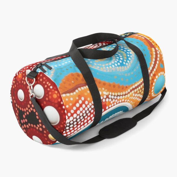 Item preview, Aboriginal Inspired Dot Art - Lava Wins designed and sold by GrinGalore.