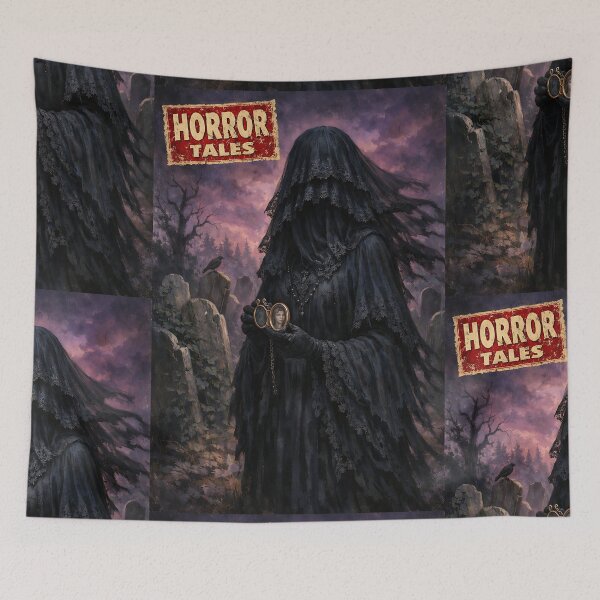 Item preview, The Widow’s Weeping Veil - Gothic Horror designed and sold by bapupa.