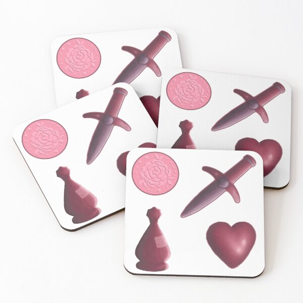 Item preview, Heart Love Rose Witchy Sticker Pack designed and sold by sunscasm.