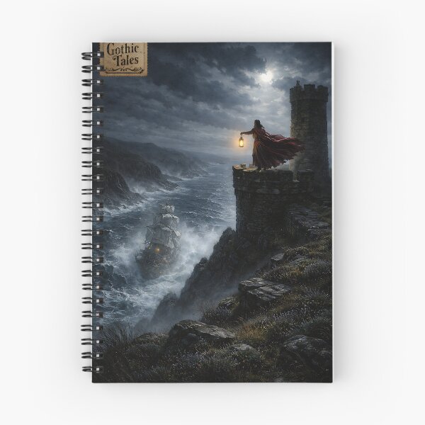 Item preview, The Cliffside Vigil - Gothic Romance designed and sold by bapupa.