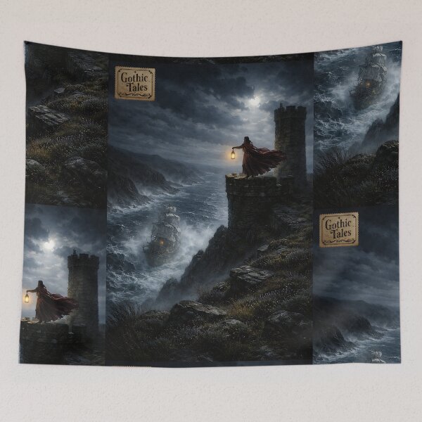 Item preview, The Cliffside Vigil - Gothic Romance designed and sold by bapupa.