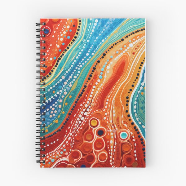 Item preview, Aboriginal Inspired Dot Art - Counter Streams designed and sold by GrinGalore.