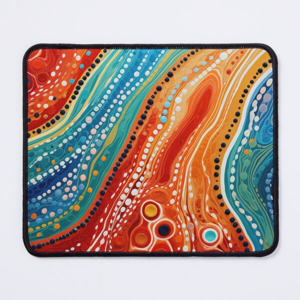 Item preview, Aboriginal Inspired Dot Art - Counter Streams designed and sold by GrinGalore.