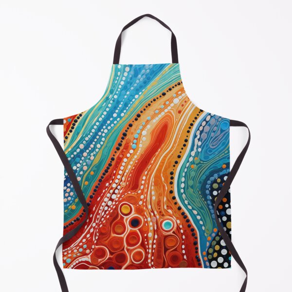 Item preview, Aboriginal Inspired Dot Art - Counter Streams designed and sold by GrinGalore.