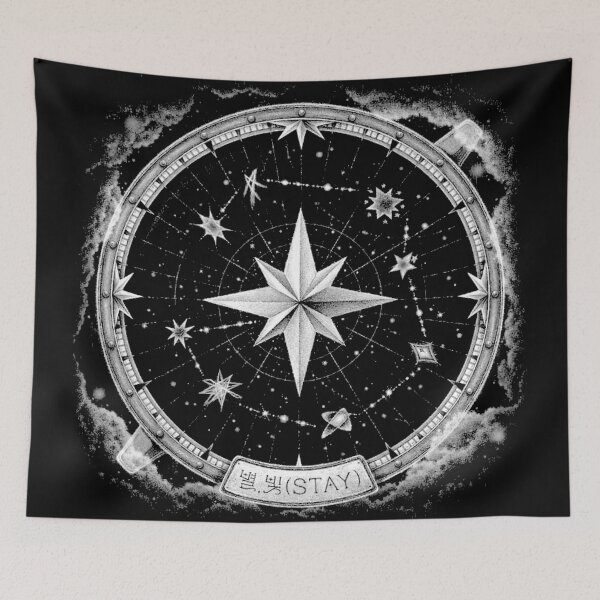 Item preview, Stray Kids logo compass SKZOO DIVINE Korea We stay together You make stray kids STAY SKZ SKZOO kpop bang chan lee know changbin hyunjin han felix seungmin IN 5 star world tour poster designed and sold by Kpop-Noona.
