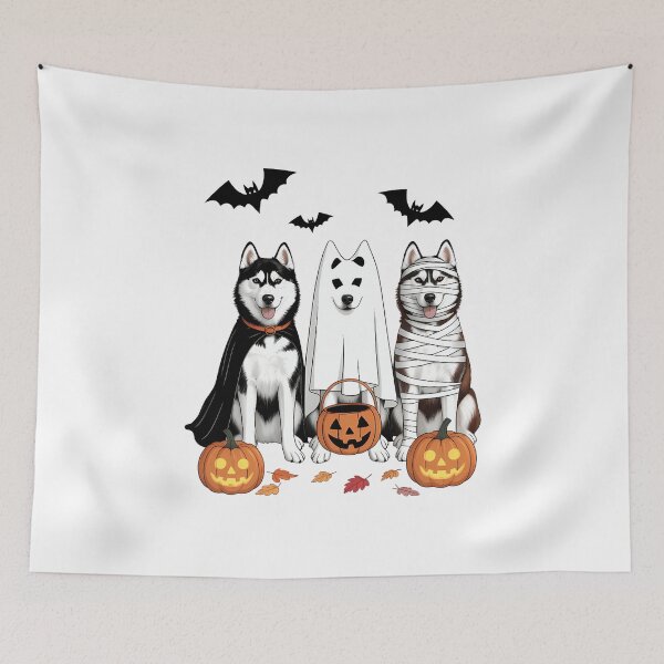 Item preview, Halloween Dog Husky Ghost Dogs designed and sold by VENOM0RIOT.