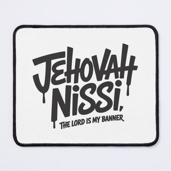 Item preview, Jehovah Nissi The Lord Is My Banner Christian Shirt Design designed and sold by HahaHandlesHub.