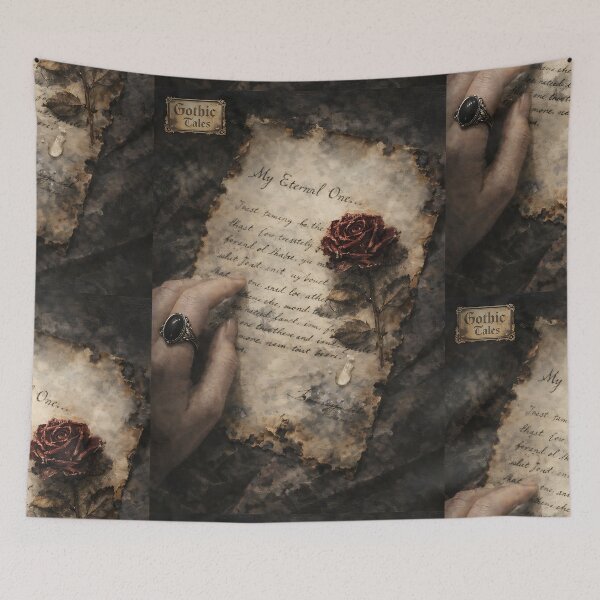 Item preview, The Letter in the Rosewood Box - Gothic Romance designed and sold by bapupa.