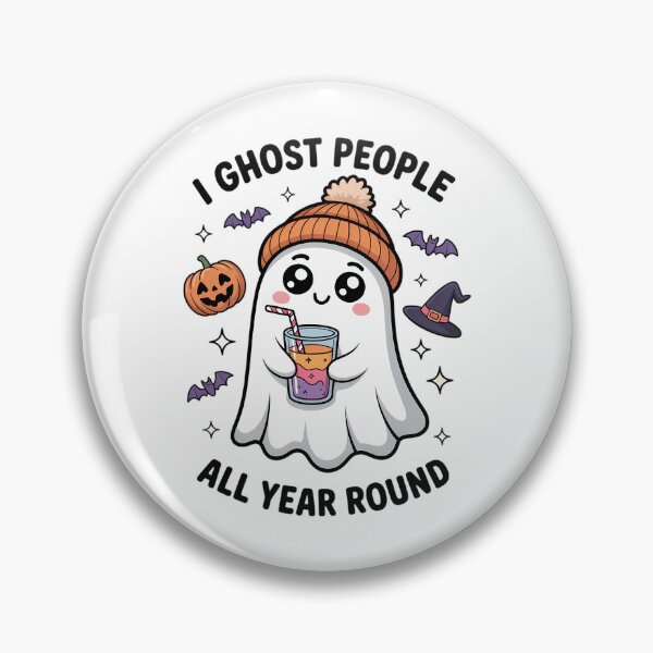 Item preview, Halloween CoquetteSpooky Season Fall Halloween I Ghost People All Year Round. designed and sold by VENOM0RIOT.